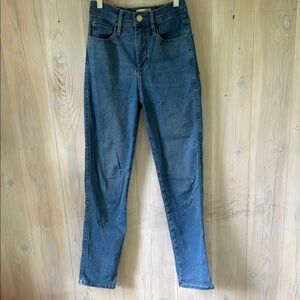 Frame Le Sylvie Slender Straight Jeans Size 26